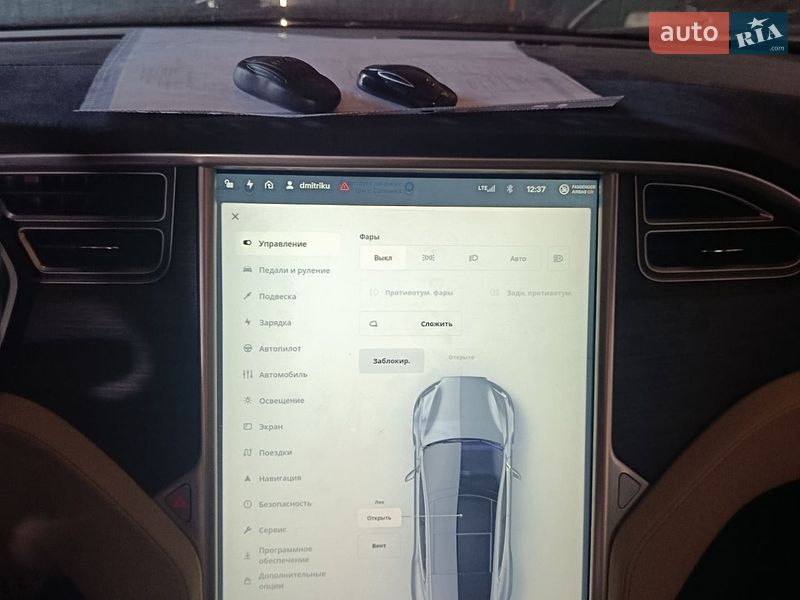 Лифтбек Tesla Model S 2015 в Днепре