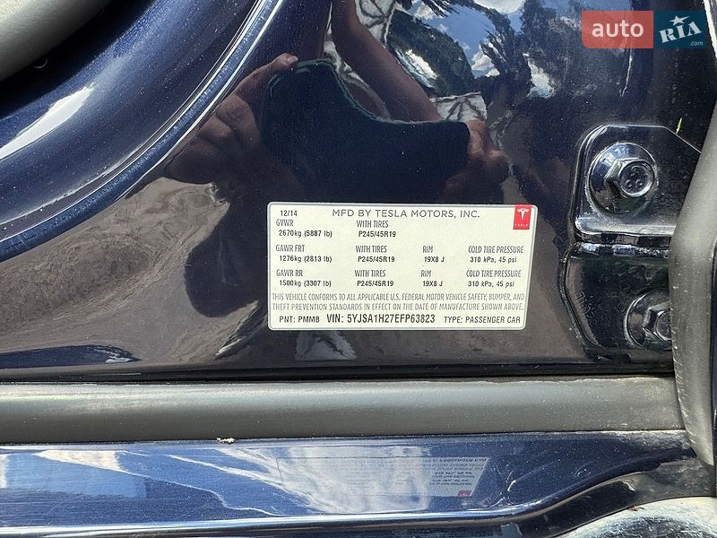 Лифтбек Tesla Model S 2014 в Киеве