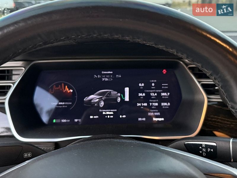 Ліфтбек Tesla Model S 2017 в Івано-Франківську