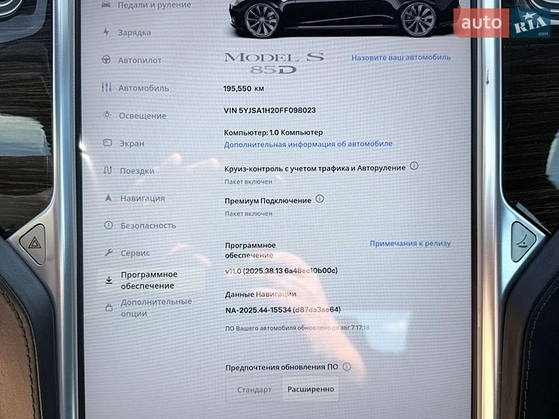 Ліфтбек Tesla Model S 2015 в Рівному