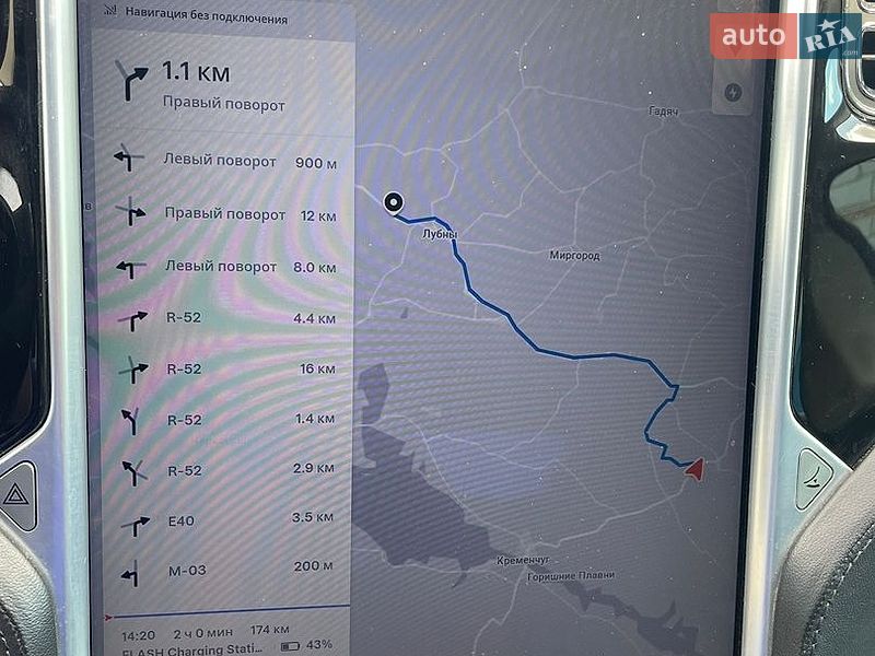 Лифтбек Tesla Model S 2013 в Полтаве