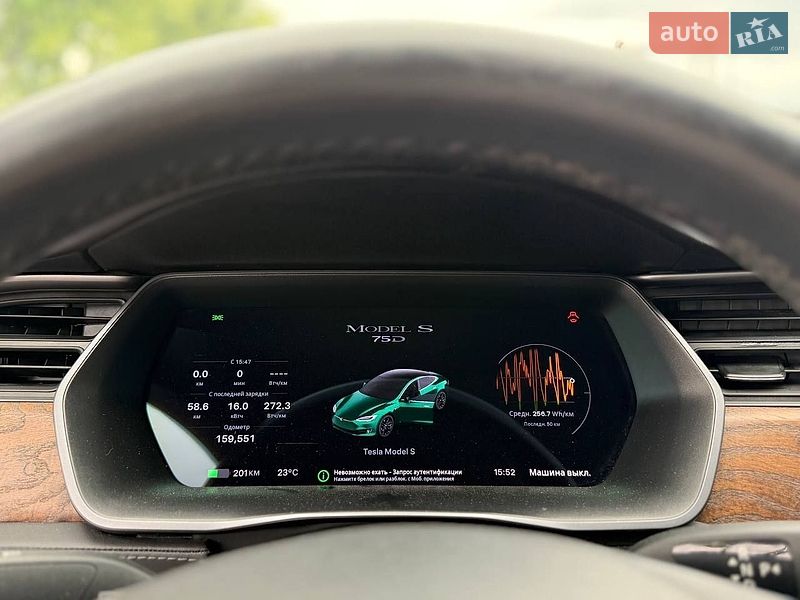 Лифтбек Tesla Model S 2018 в Львове