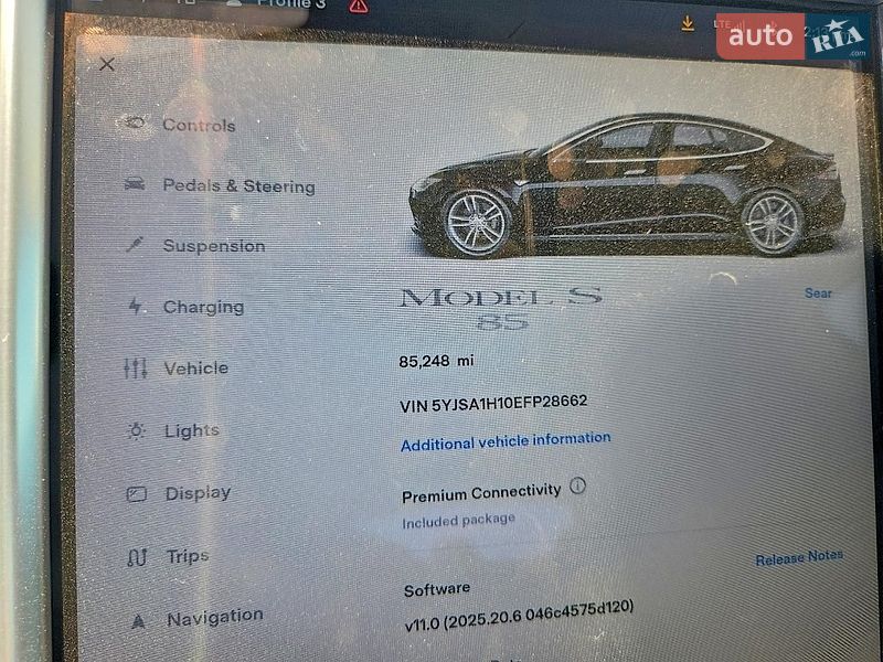 Лифтбек Tesla Model S 2014 в Ивано-Франковске
