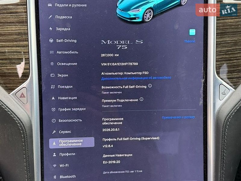 Лифтбек Tesla Model S 2017 в Стрые