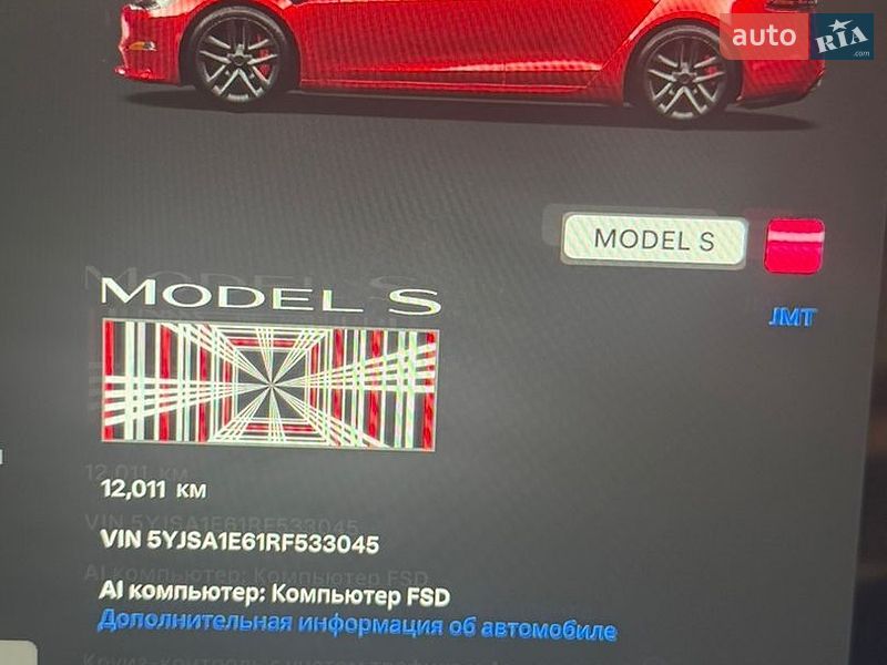 Лифтбек Tesla Model S 2024 в Киеве