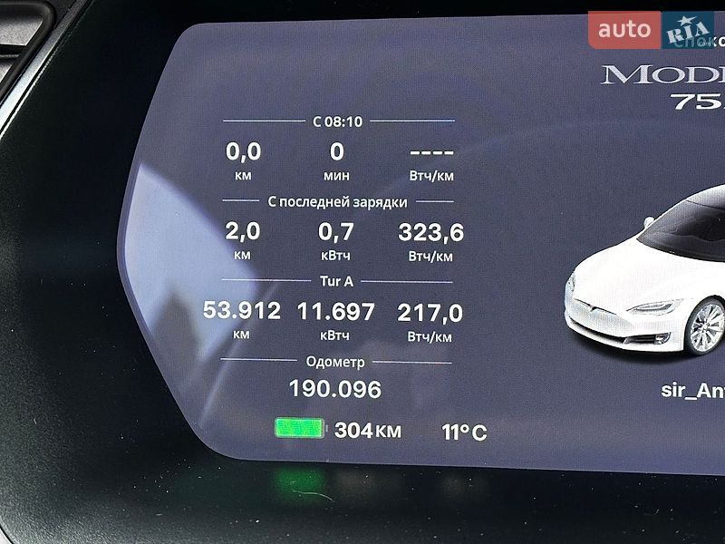 Лифтбек Tesla Model S 2018 в Каменец-Подольском
