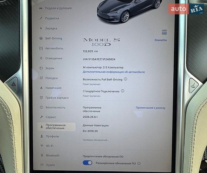 Лифтбек Tesla Model S 2017 в Киеве