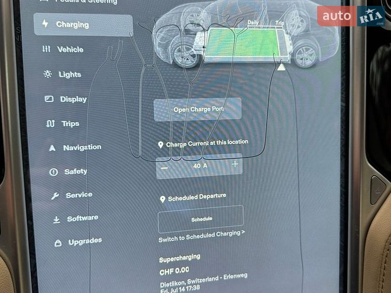Ліфтбек Tesla Model S 2014 в Києві фото 14 Ліфтбек Tesla Model S 2014 в Києві