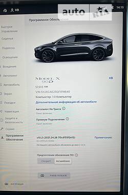 Внедорожник / Кроссовер Tesla Model X 2016 в Харькове