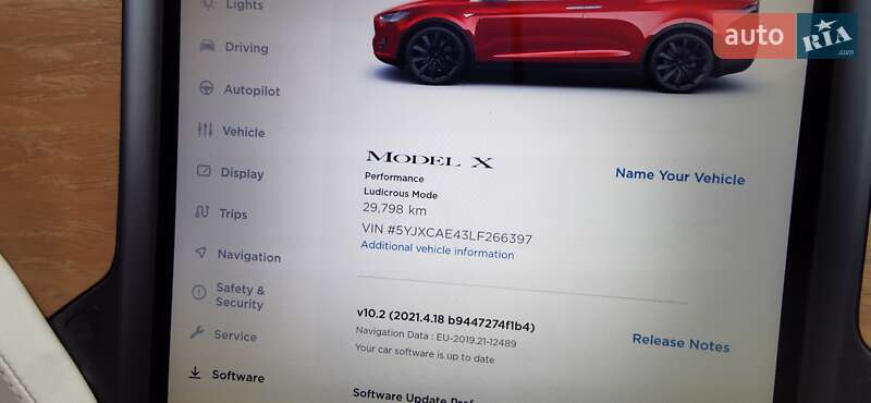Внедорожник / Кроссовер Tesla Model X 2020 в Киеве