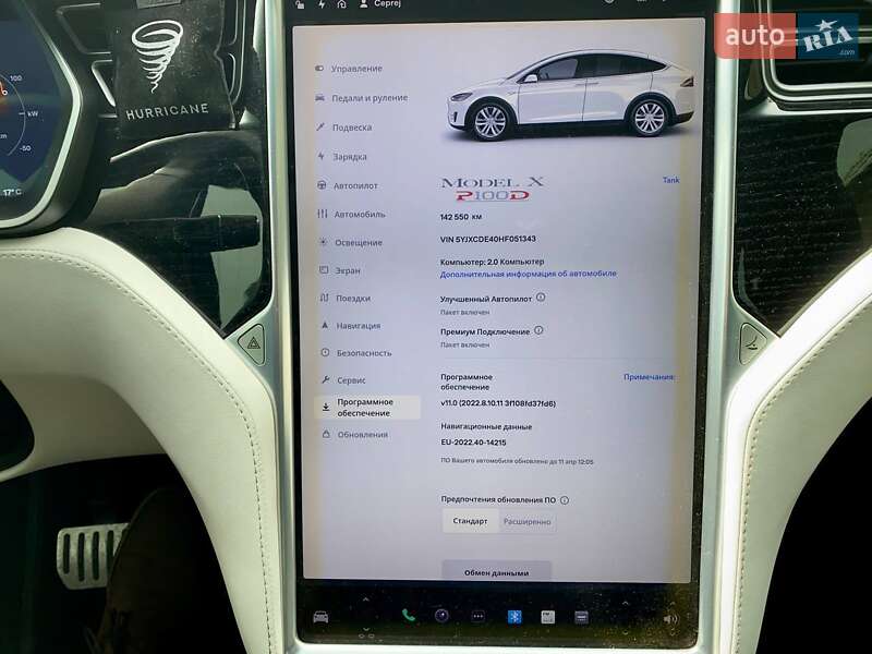 Позашляховик / Кросовер Tesla Model X 2017 в Дніпрі