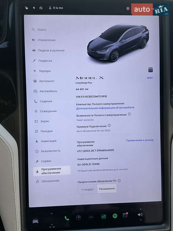 Позашляховик / Кросовер Tesla Model X 2020 в Дніпрі