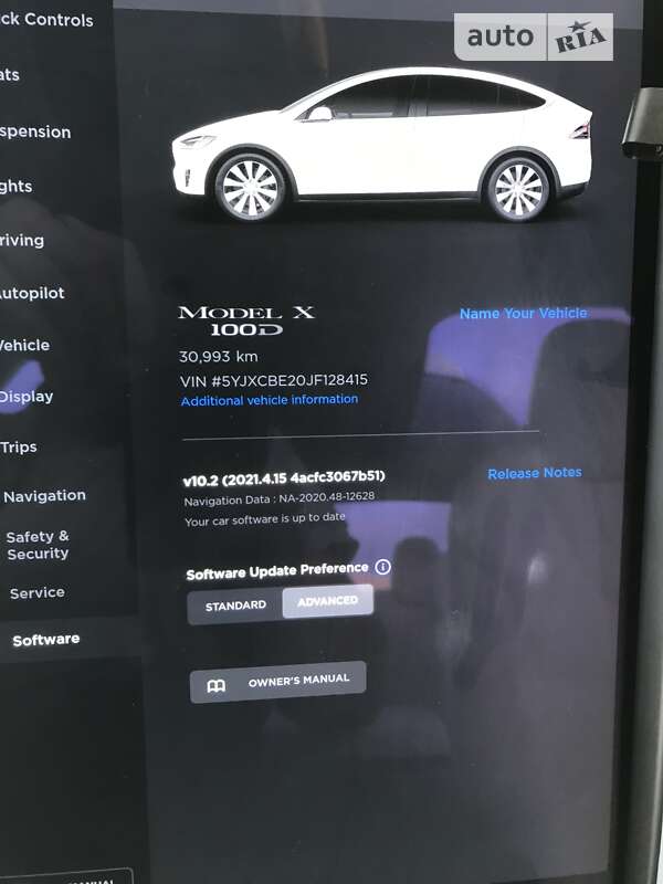 Внедорожник / Кроссовер Tesla Model X 2018 в Виннице фото 38 Внедорожник / Кроссовер Tesla Model X 2018 в Виннице