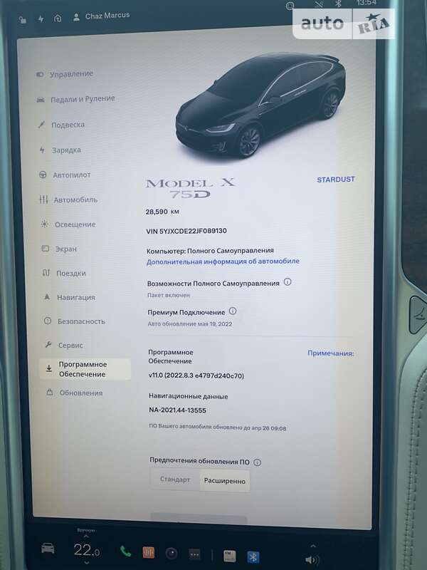 Позашляховик / Кросовер Tesla Model X 2018 в Києві