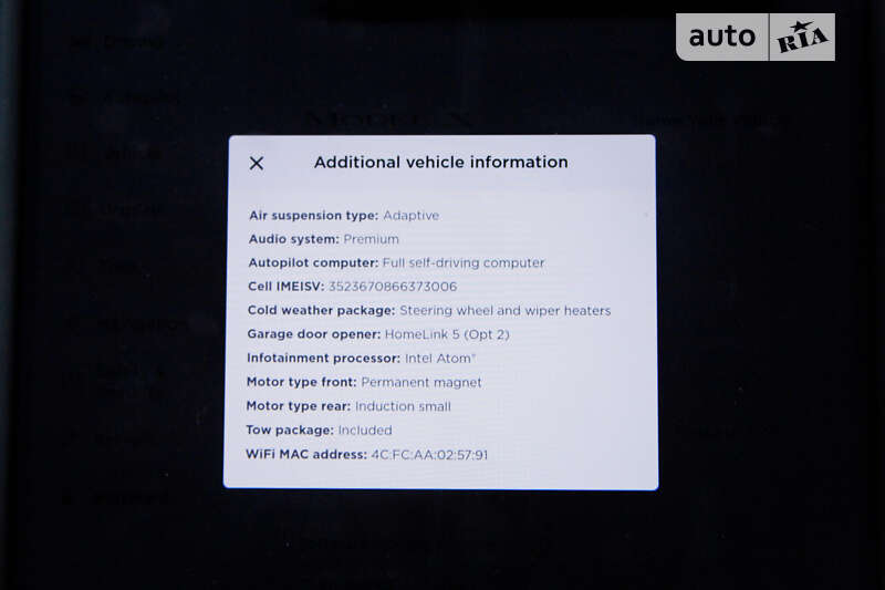 Позашляховик / Кросовер Tesla Model X 2020 в Дніпрі