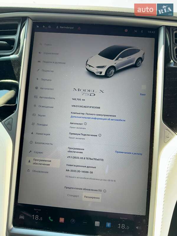 Позашляховик / Кросовер Tesla Model X 2018 в Львові фото 22 Позашляховик / Кросовер Tesla Model X 2018 в Львові