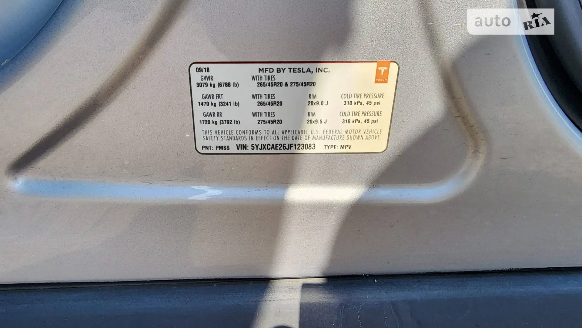 2018 Tesla Model X - мініатюра 20