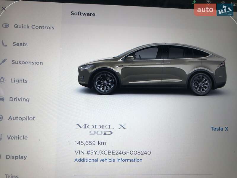 Позашляховик / Кросовер Tesla Model X 2016 в Саврані фото 19 Позашляховик / Кросовер Tesla Model X 2016 в Саврані