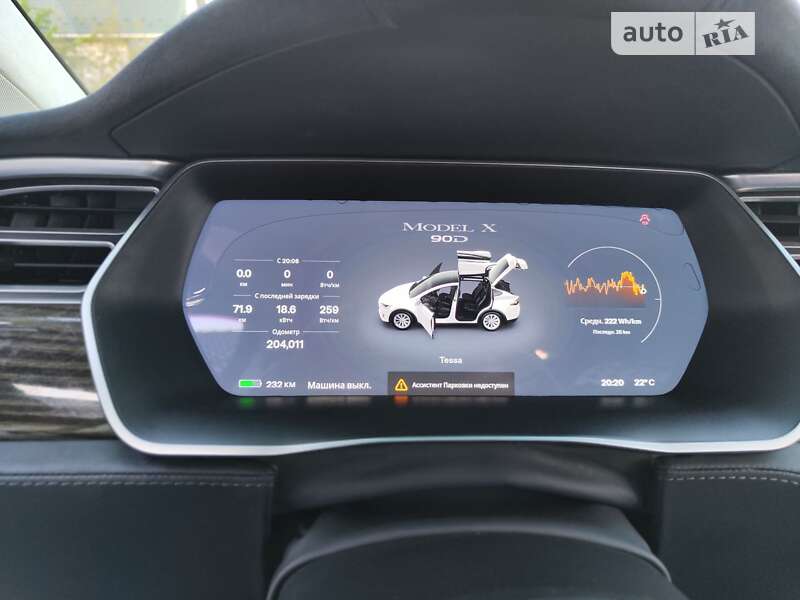 Внедорожник / Кроссовер Tesla Model X 2016 в Львове фото 20 Внедорожник / Кроссовер Tesla Model X 2016 в Львове