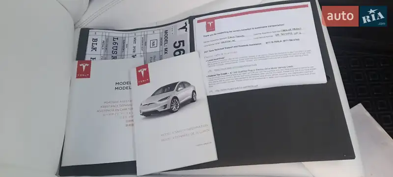 Позашляховик / Кросовер Tesla Model X 2018 в Запоріжжі документ