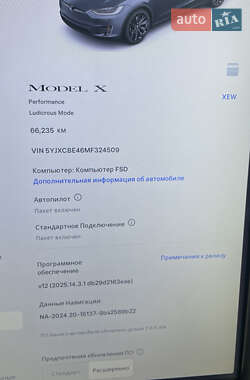 Внедорожник / Кроссовер Tesla Model X 2021 в Киеве
