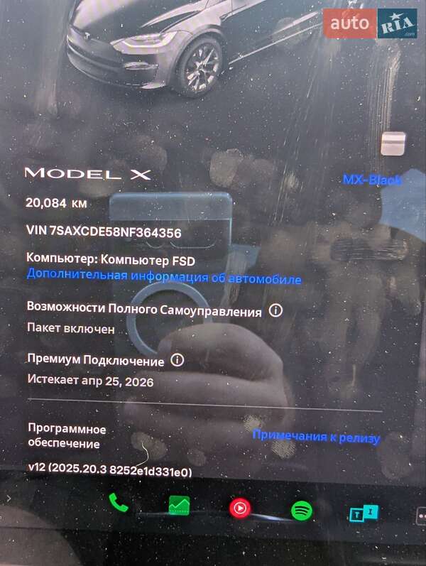 Внедорожник / Кроссовер Tesla Model X 2022 в Львове