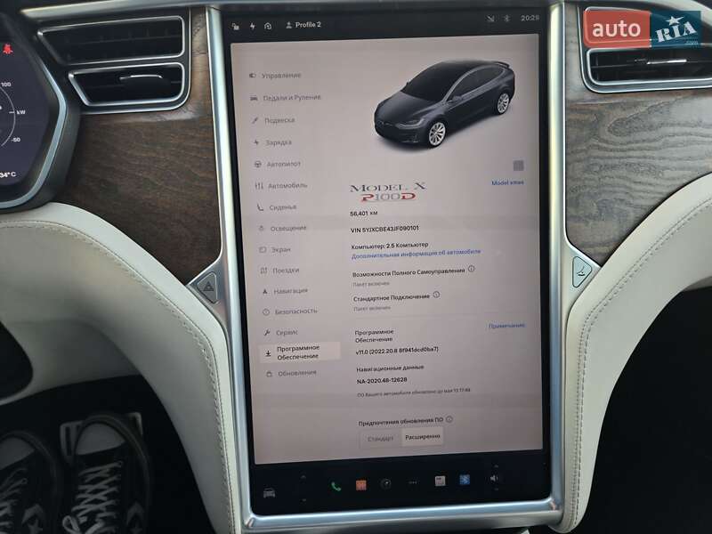 Позашляховик / Кросовер Tesla Model X 2018 в Києві фото 68 Позашляховик / Кросовер Tesla Model X 2018 в Києві