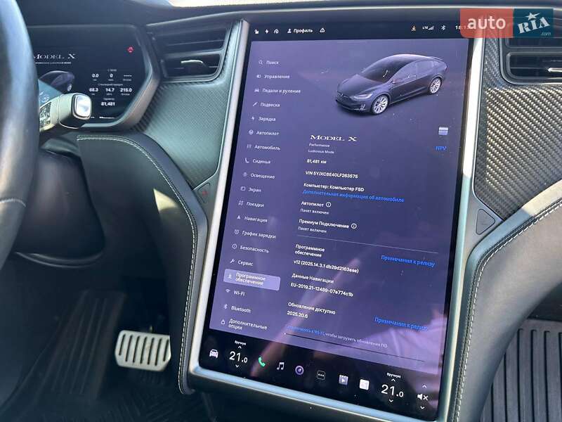 Позашляховик / Кросовер Tesla Model X 2020 в Львові