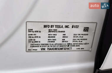 Внедорожник / Кроссовер Tesla Model X 2022 в 