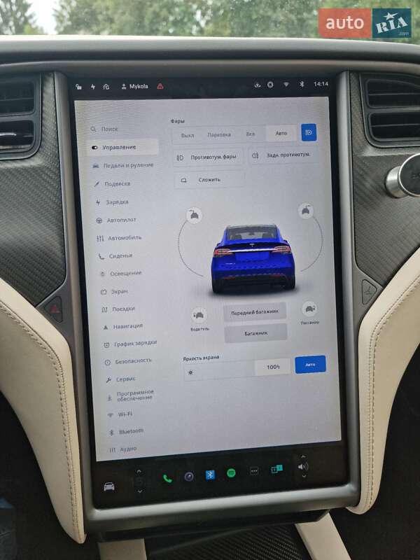 Внедорожник / Кроссовер Tesla Model X 2018 в Коломые фото 20 Внедорожник / Кроссовер Tesla Model X 2018 в Коломые