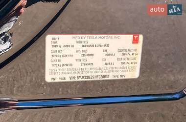 Внедорожник / Кроссовер Tesla Model X 2017 в 