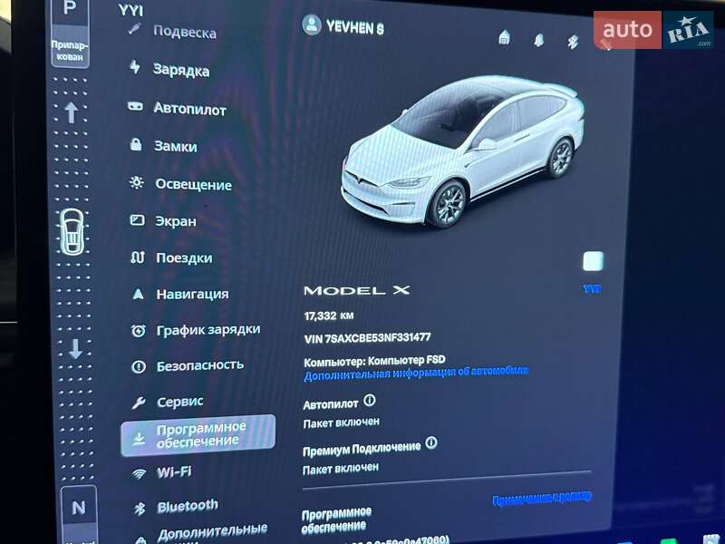 Позашляховик / Кросовер Tesla Model X 2022 в Дніпрі