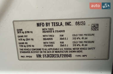 Внедорожник / Кроссовер Tesla Model X 2020 в Сумах