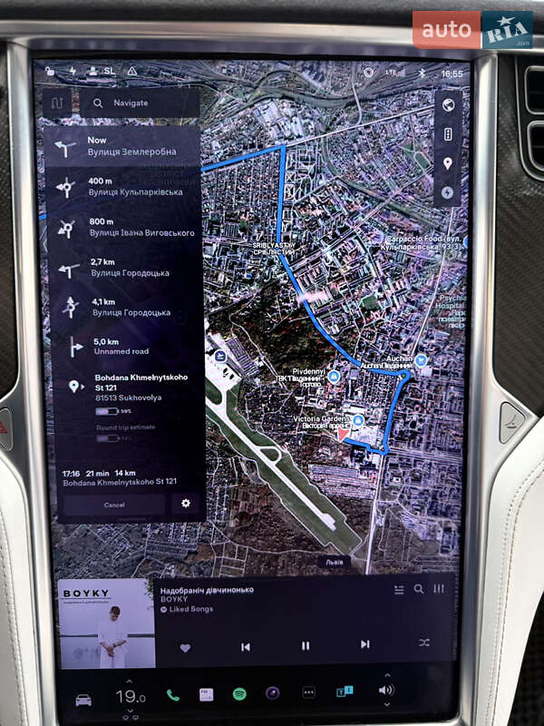 Позашляховик / Кросовер Tesla Model X 2017 в Львові