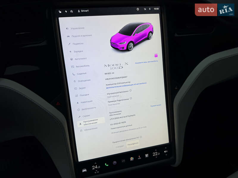 Внедорожник / Кроссовер Tesla Model X 2018 в Киеве