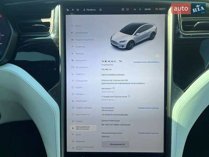 Позашляховик / Кросовер Tesla Model X 2020 в Одесі фото 33 Позашляховик / Кросовер Tesla Model X 2020 в Одесі
