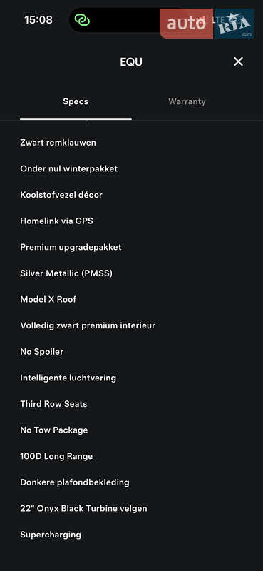 Внедорожник / Кроссовер Tesla Model X 2018 в Киеве фото 26 Внедорожник / Кроссовер Tesla Model X 2018 в Киеве