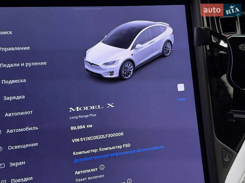 Внедорожник / Кроссовер Tesla Model X 2020 в Киеве фото 4 Внедорожник / Кроссовер Tesla Model X 2020 в Киеве