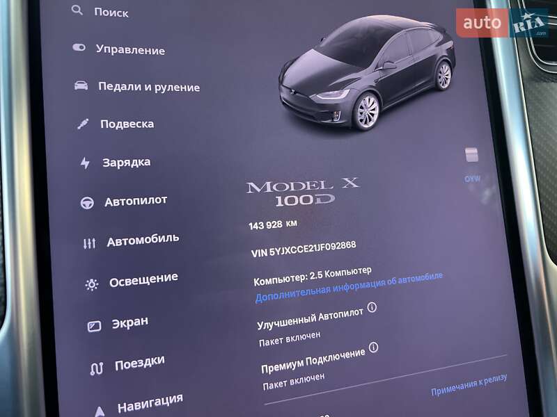 Внедорожник / Кроссовер Tesla Model X 2018 в Львове фото 48 Внедорожник / Кроссовер Tesla Model X 2018 в Львове