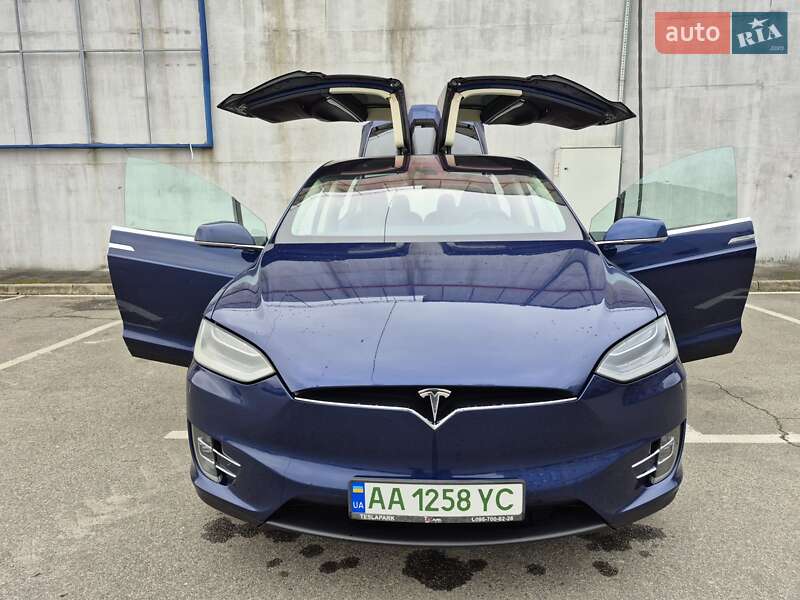 2016 Tesla Model-X, VIN 5YJXCBE23GF016586:plate — фото 1 (autoria)