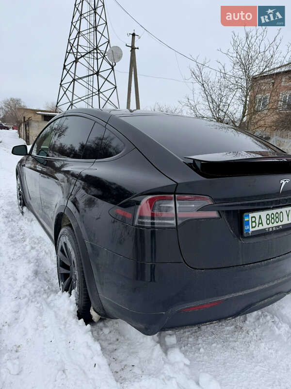 2022 Tesla Model X, VIN 7SAXCBE54NF356419:plate — фото 1 (autoria)