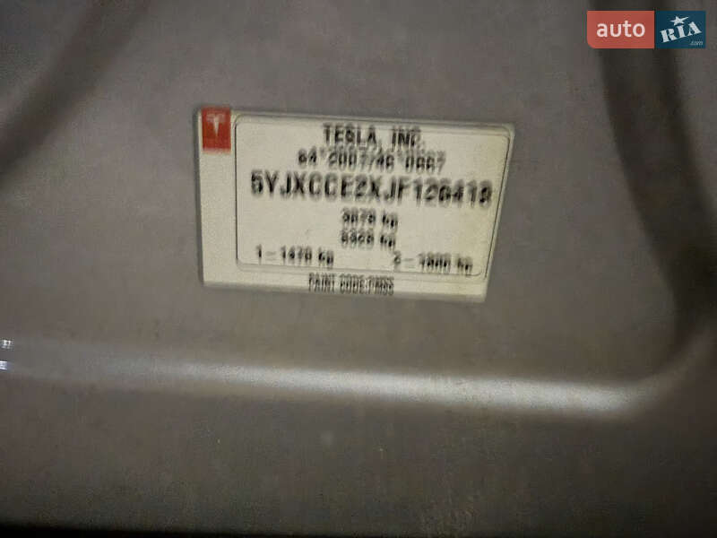 Внедорожник / Кроссовер Tesla Model X 2018 в Киеве