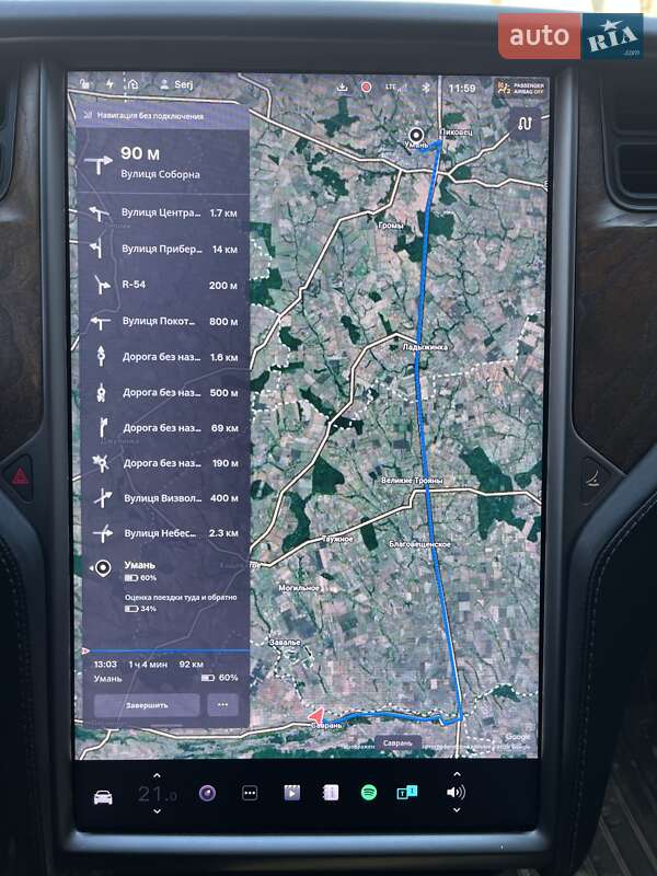 Позашляховик / Кросовер Tesla Model X 2019 в Саврані