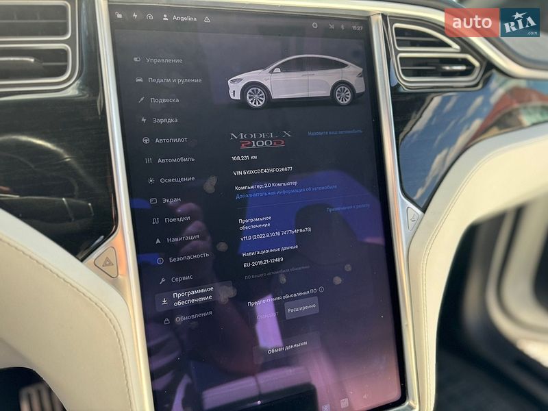 Позашляховик / Кросовер Tesla Model X 2017 в Дніпрі