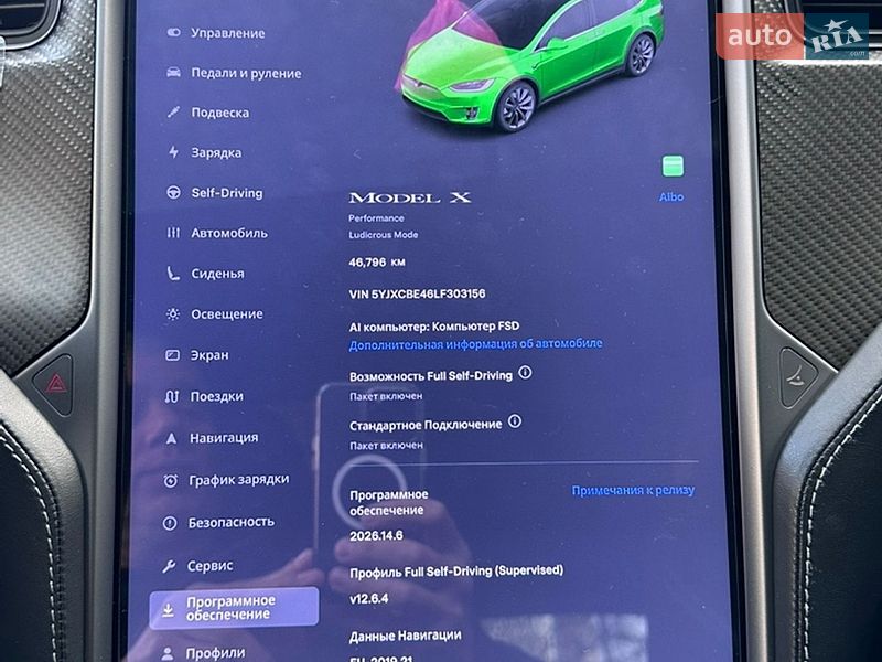 Внедорожник / Кроссовер Tesla Model X 2020 в Одессе