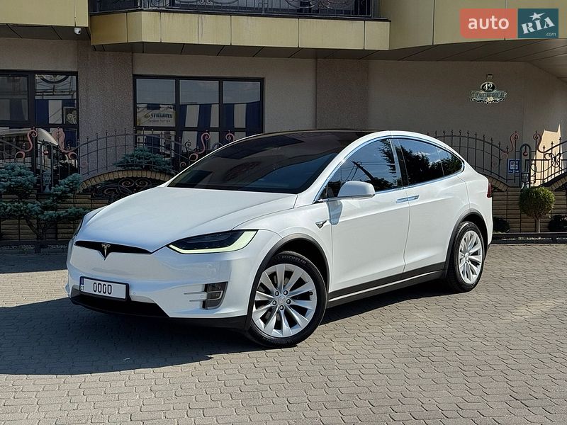 2018 Tesla Model-X, VIN 5YJXCCE25JF108585:plate — фото 1 (autoria)