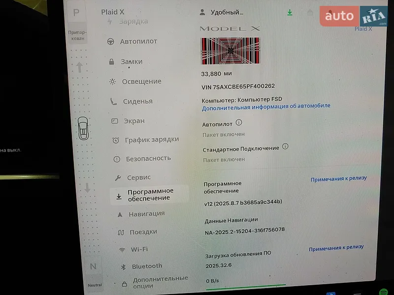 Внедорожник / Кроссовер Tesla Model X 2023 в Днепре документ