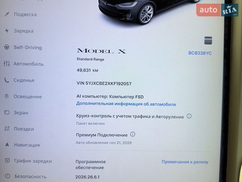 Позашляховик / Кросовер Tesla Model X 2019 в Львові