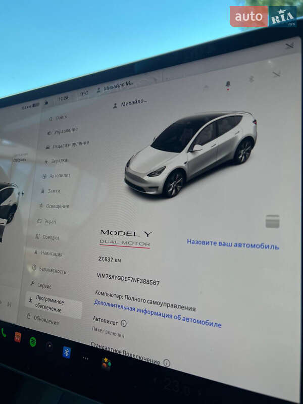 Позашляховик / Кросовер Tesla Model Y 2022 в Умані