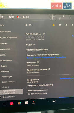 Внедорожник / Кроссовер Tesla Model Y 2022 в 
